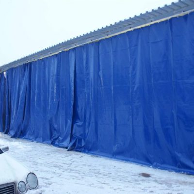 Промышленные шторы из ПВХ для складов